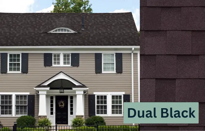 Dual Black Shingle IKO Chicago Illinois