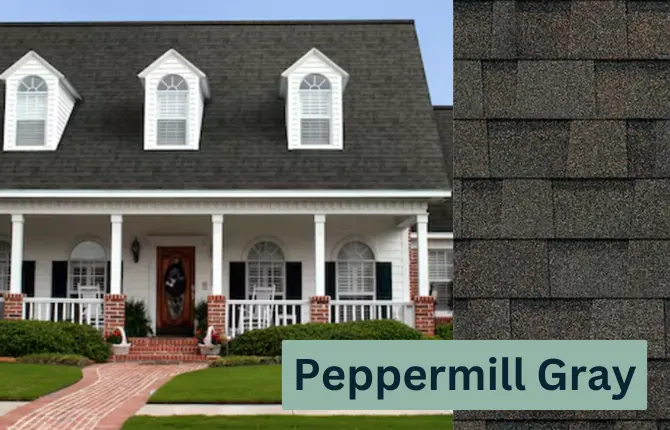 Peppermill Gray Owens Croning Brown Shingle