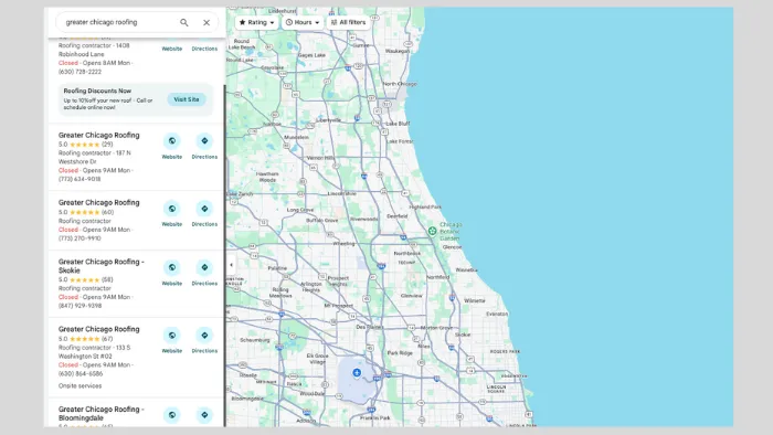 roofing company locations naperville chicago