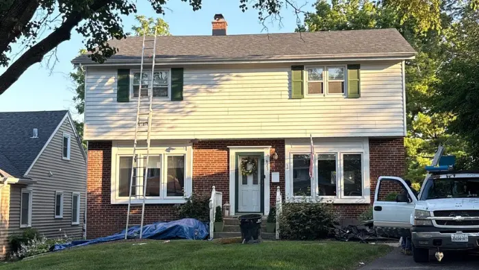 hinsdale roof replaced after leak