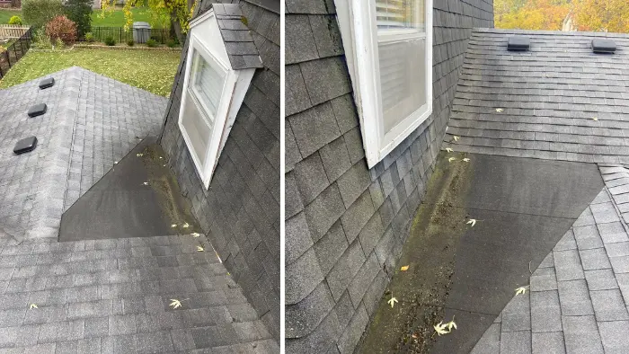 house mansard roofing shingles damages