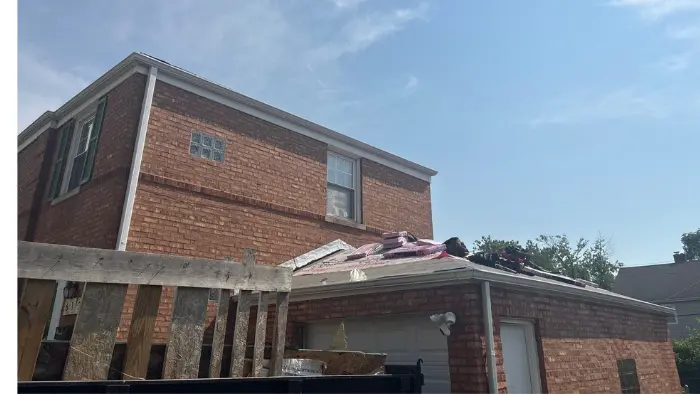 Roofing project completed on a home in Bolingbrook Illinois
