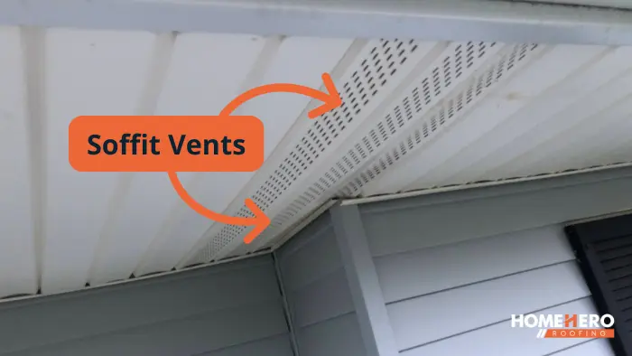 soffit vents exterior siding house