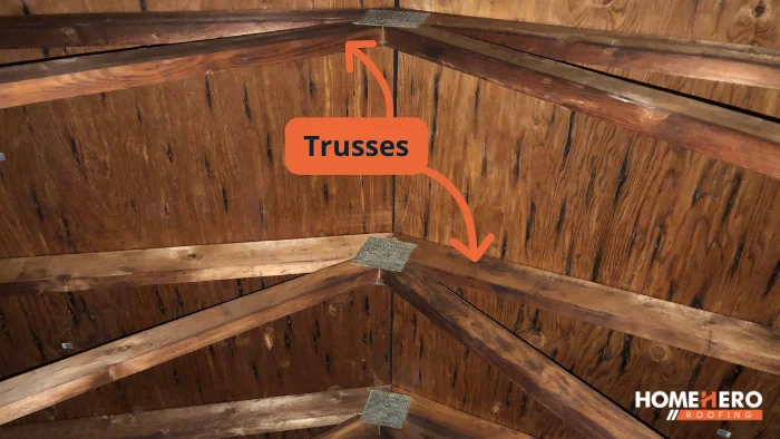 trusses roofing structure framing