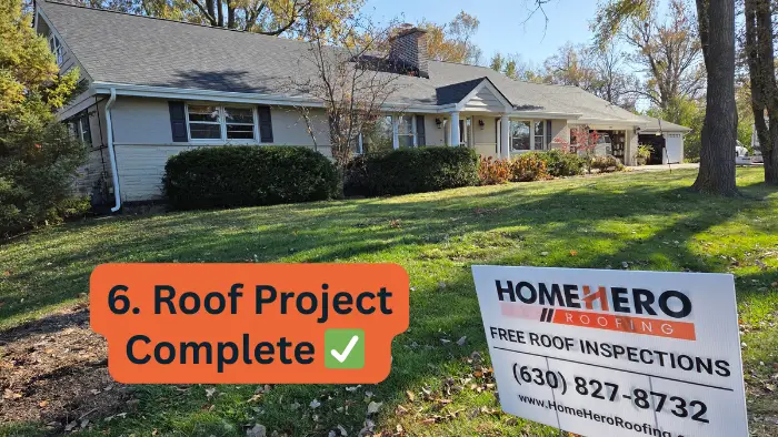 reliable roofer references neighbor completed roof project recently