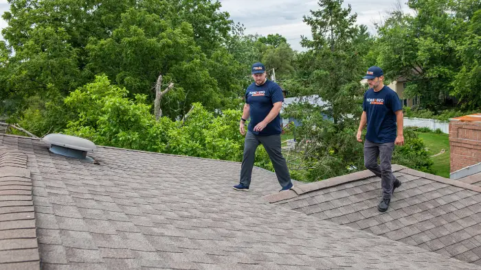 walking roof before job starts