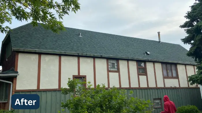 After roof Chicago Monica