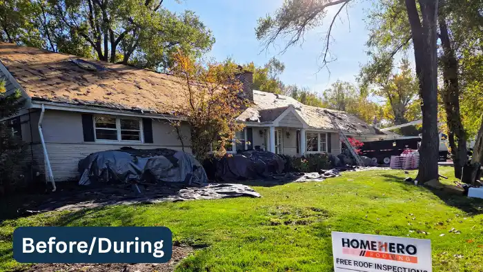 roofing la grange jeff before