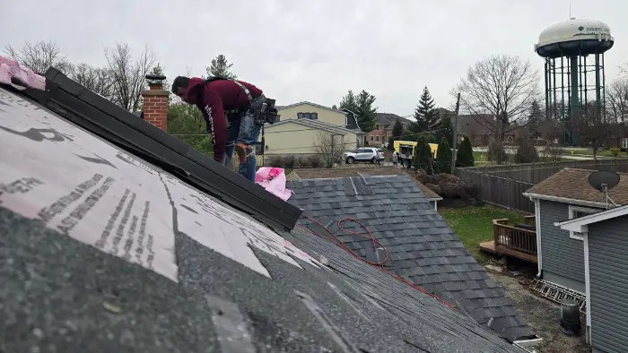 full roof replaced and gutters replacement in Downers Grove, IL