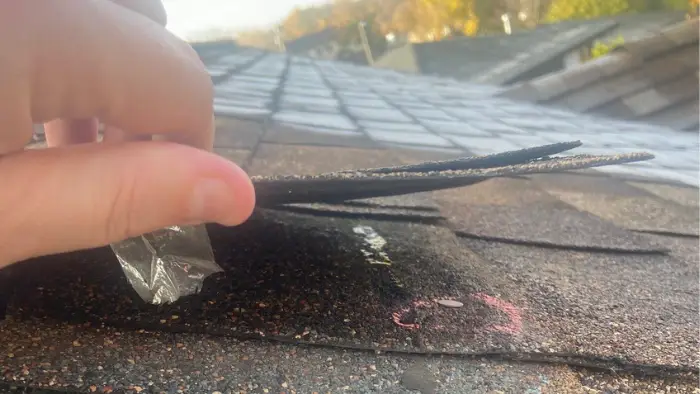 Woodridge roof inspection for Tim